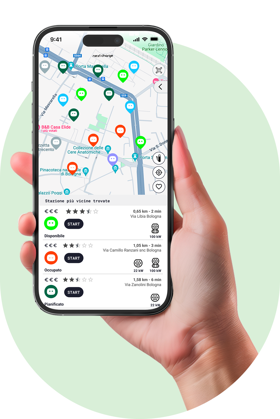 Nextcharge app mobile